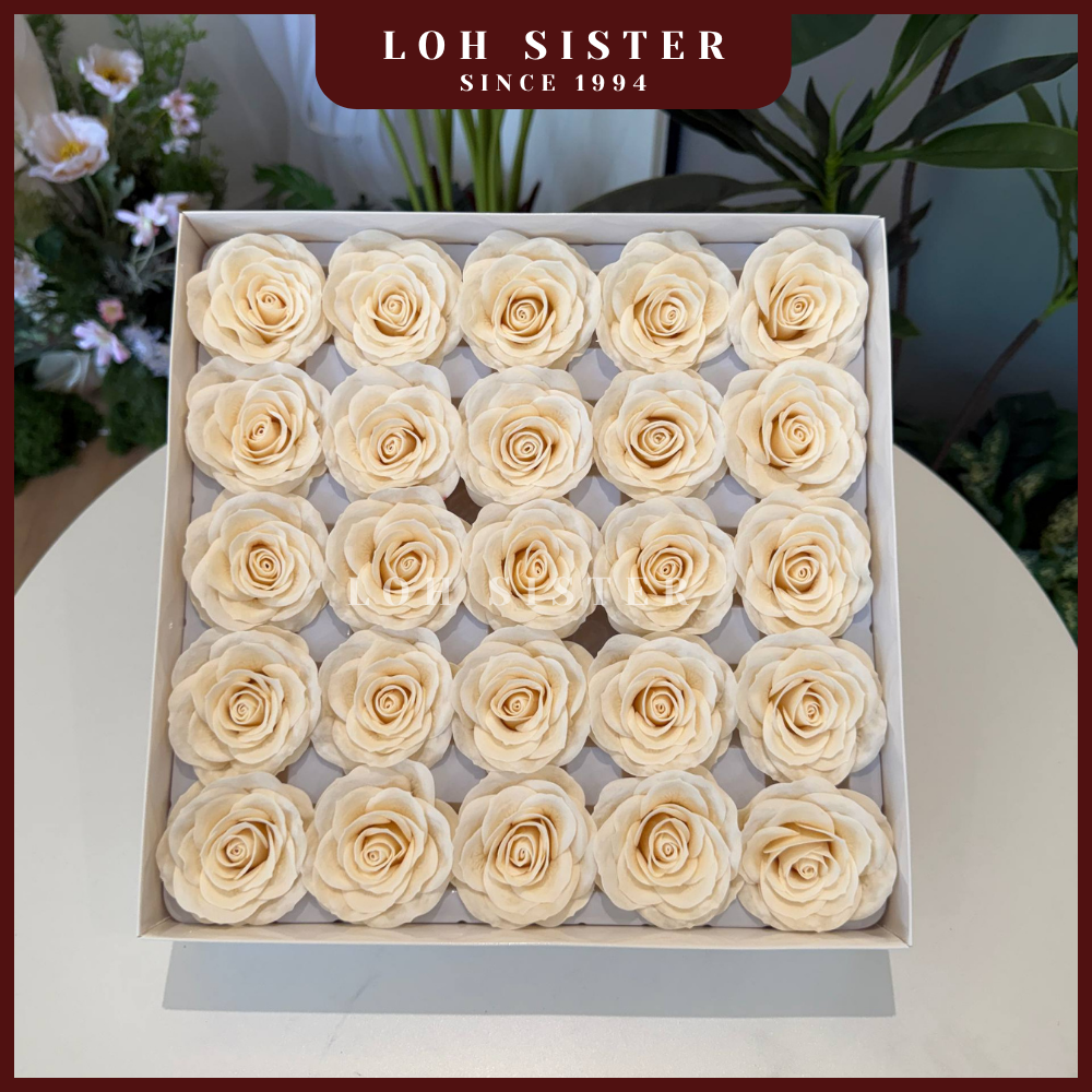 LohSister AAA 7 Layer Shu Xing Awakening Rose Soapbud 七层苏醒香皂花