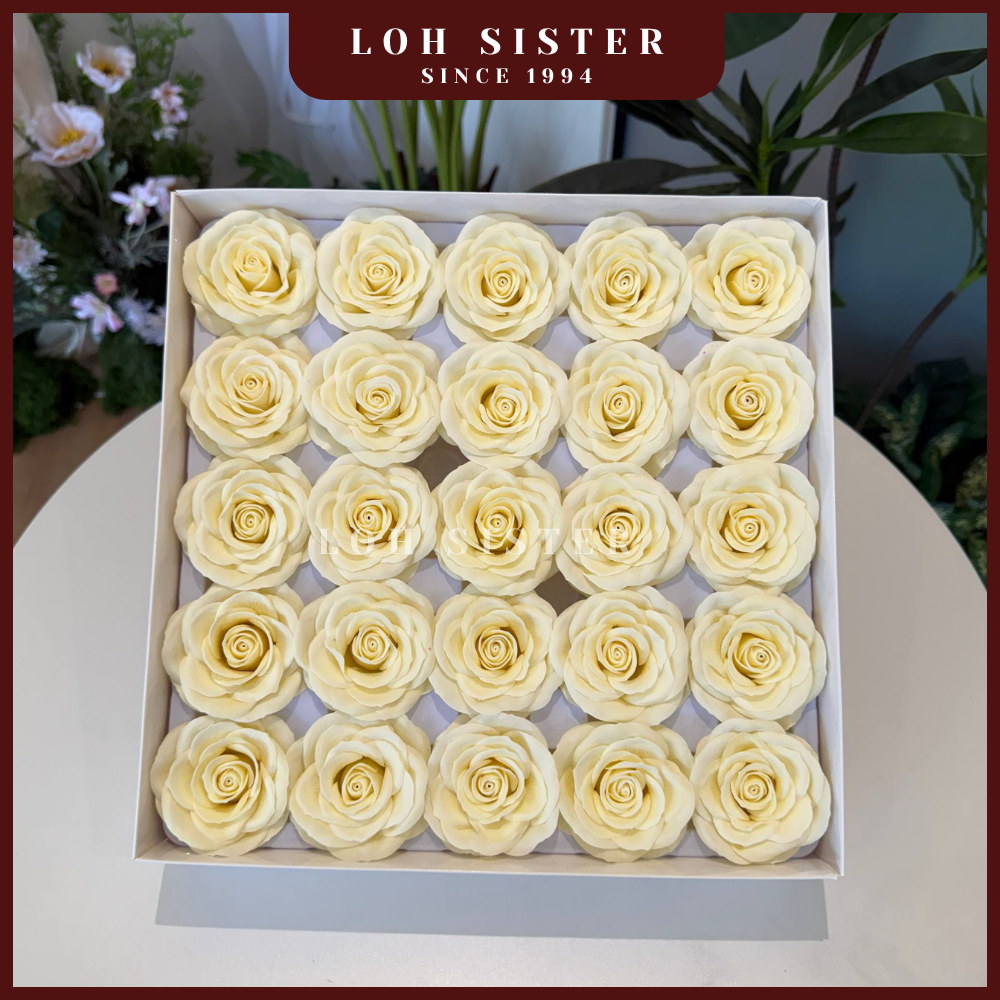 LohSister AAA 7 Layer Shu Xing Awakening Rose Soapbud 七层苏醒香皂花