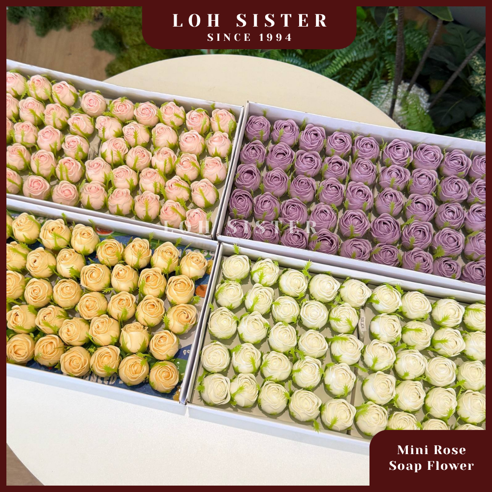 LohSister AAA Mini Rose Soapbud Soap Flower