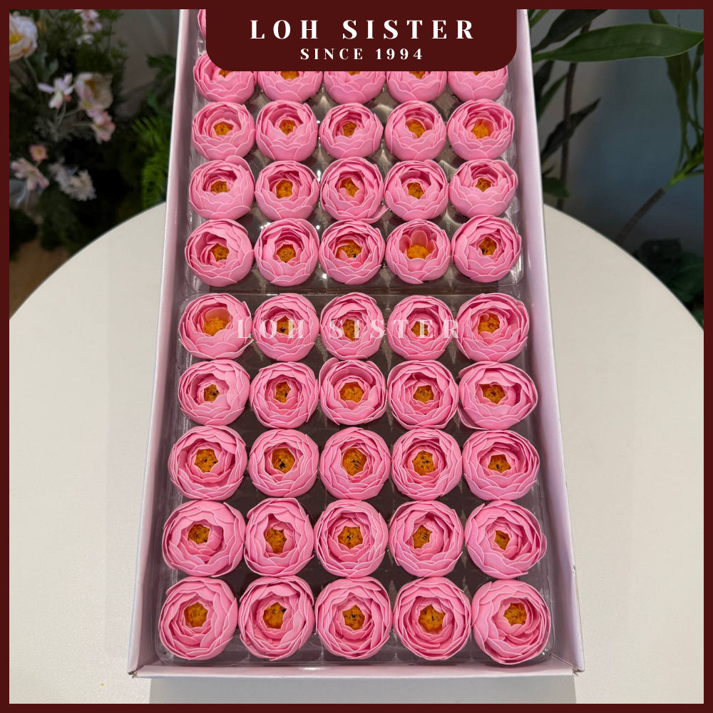 LohSister AAA Ranunculus Soap Flower Soapbud