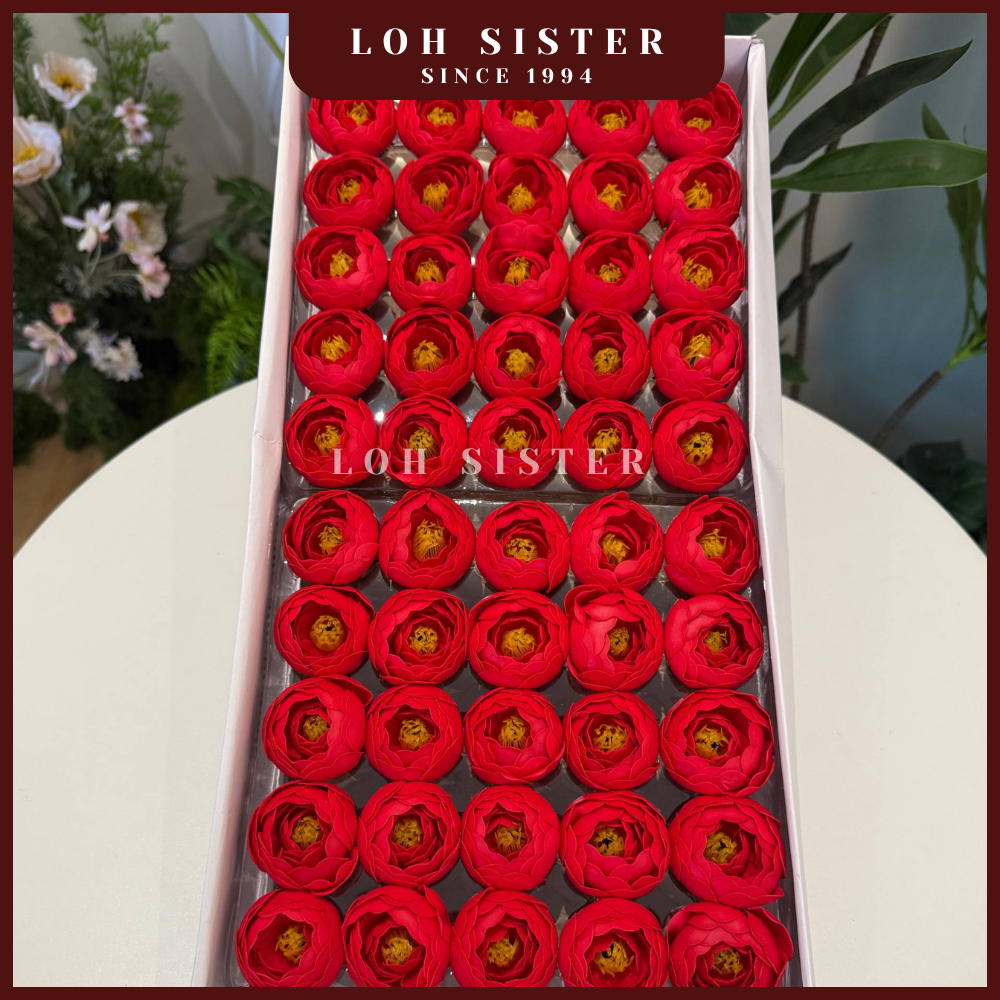 LohSister AAA Ranunculus Soap Flower Soapbud