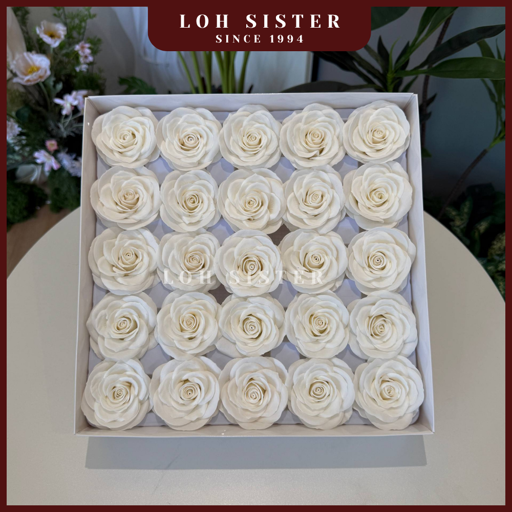 LohSister AAA 7 Layer Shu Xing Awakening Rose Soapbud 七层苏醒香皂花