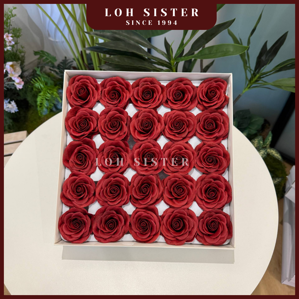 LohSister AAA 7 Layer Shu Xing Awakening Rose Soapbud 七层苏醒香皂花