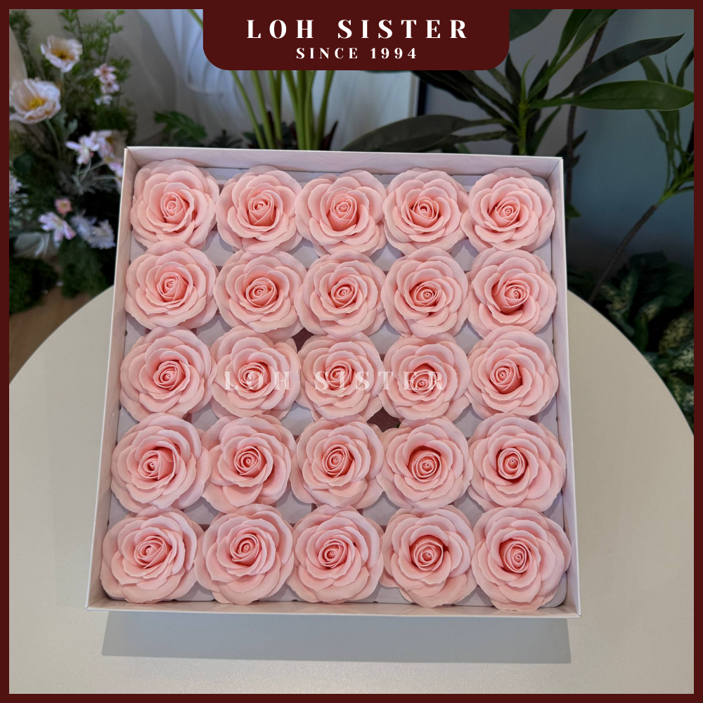 LohSister AAA 7 Layer Shu Xing Awakening Rose Soapbud 七层苏醒香皂花