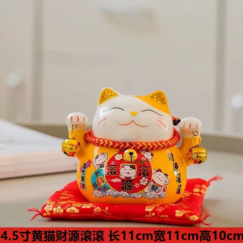 Lohsister Lucky Cat Figurine