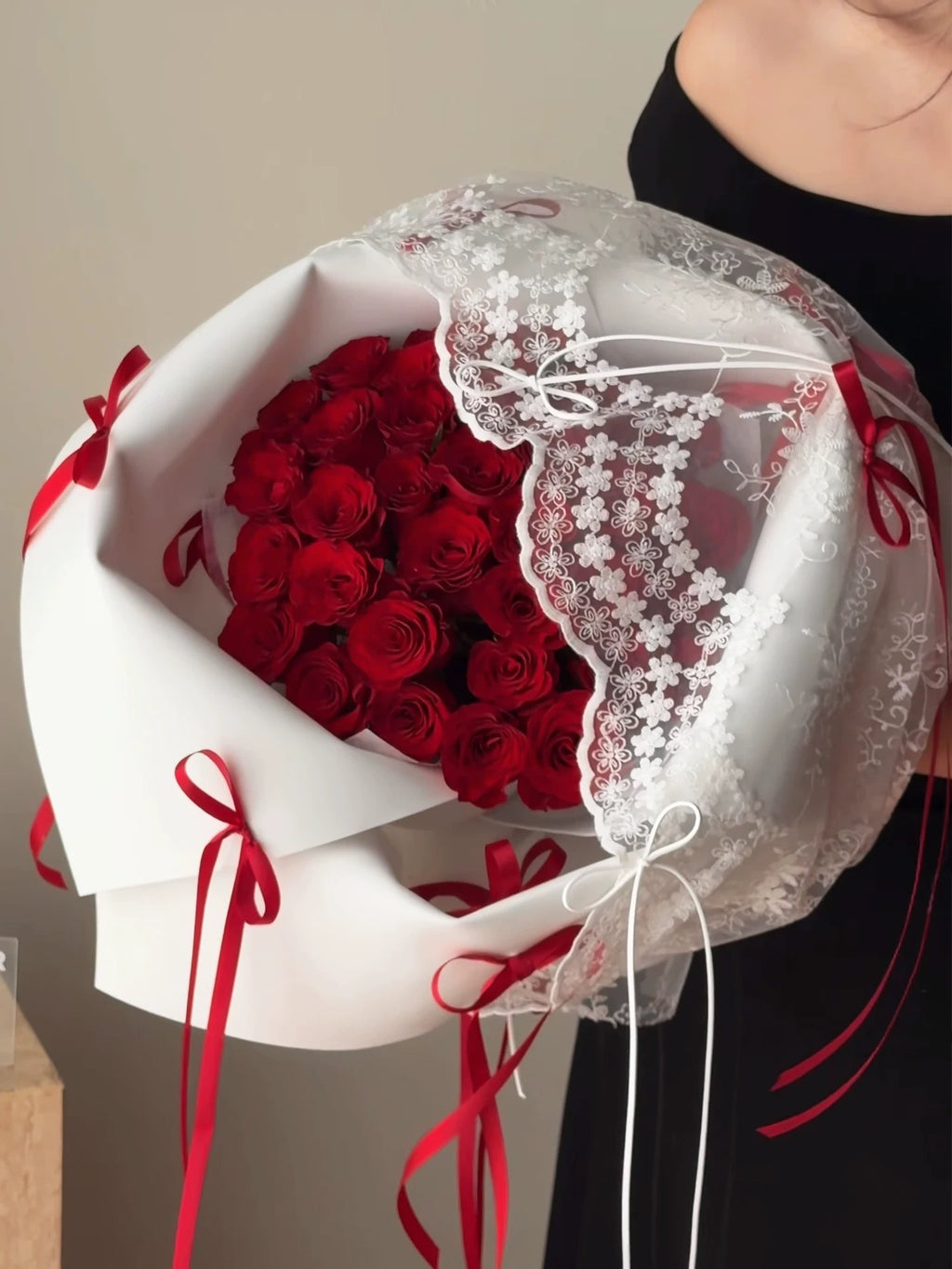 Lohsister Lace Fabric – Bouquet Wrapping