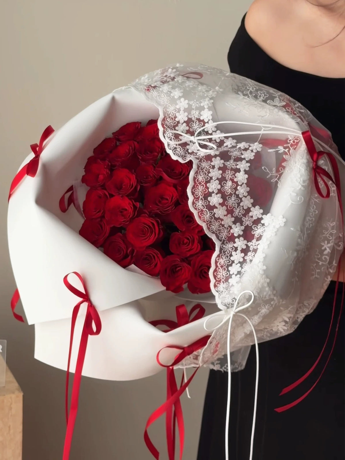 Lohsister Lace Fabric – Bouquet Wrapping