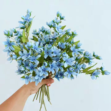 Lohsister Artificial Blue Star Flowers