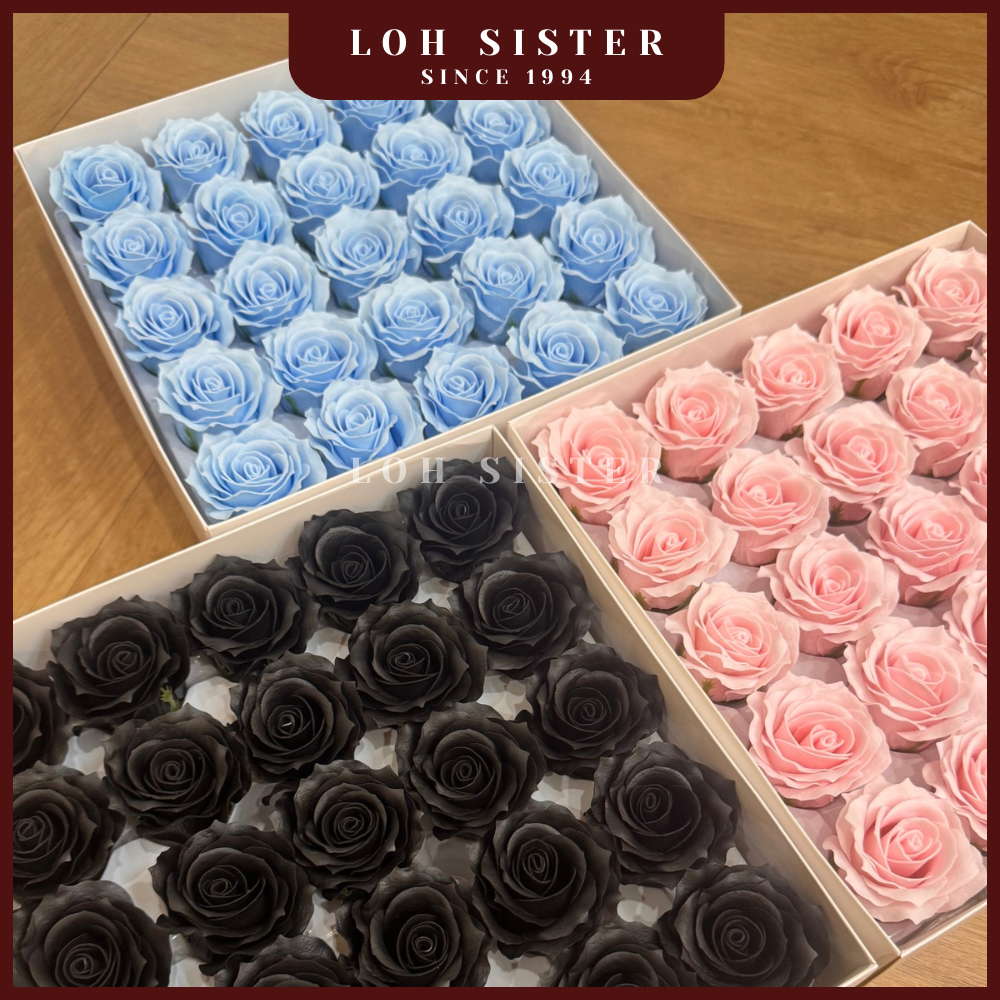 Loh Sister AAA Manta Rose Soap Flower