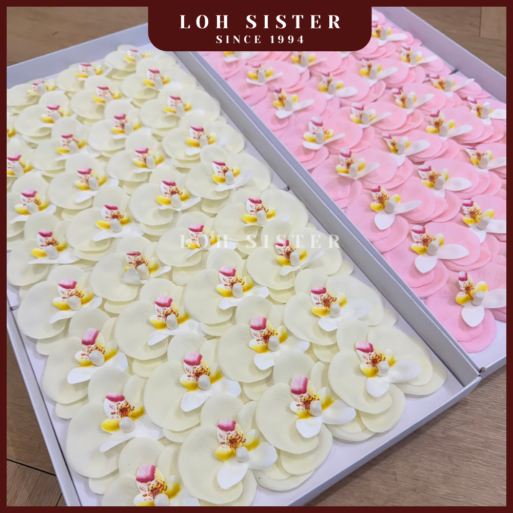LohSister AAA Phalaenopsis Orchids Soapbud Soap Flower 蝴蝶兰香皂花