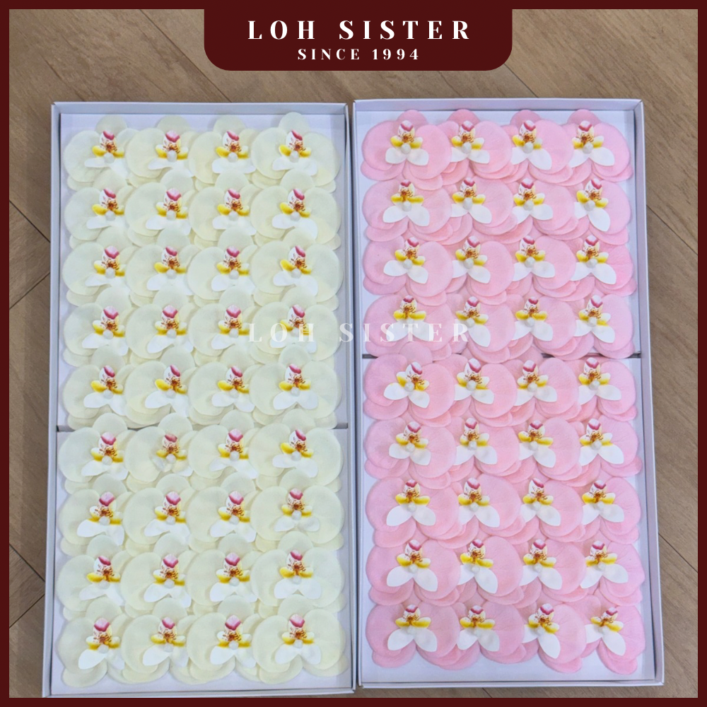 LohSister AAA Phalaenopsis Orchids Soapbud Soap Flower 蝴蝶兰香皂花