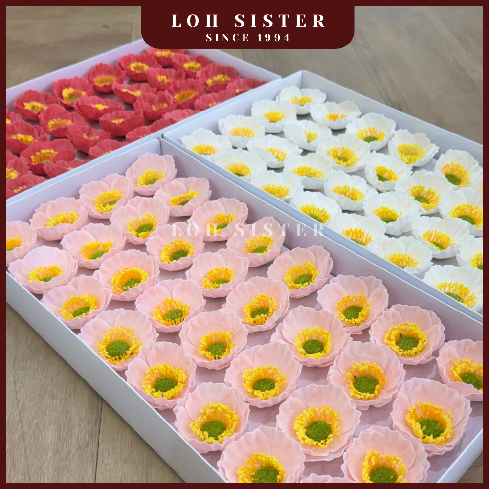 LohSister AAA Poppy Soapbud Soap Flower 虞美人香皂花