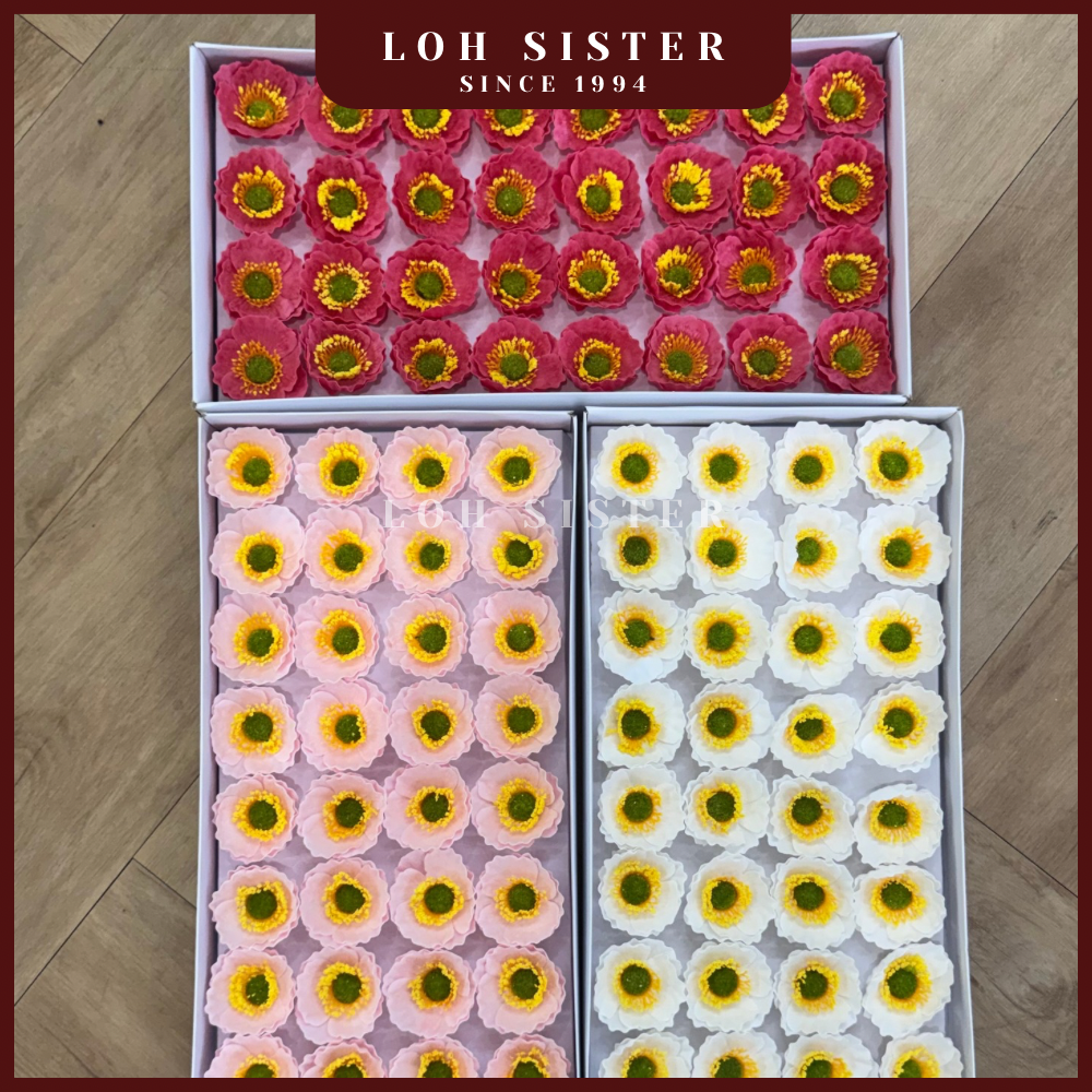 LohSister AAA Poppy Soapbud Soap Flower 虞美人香皂花