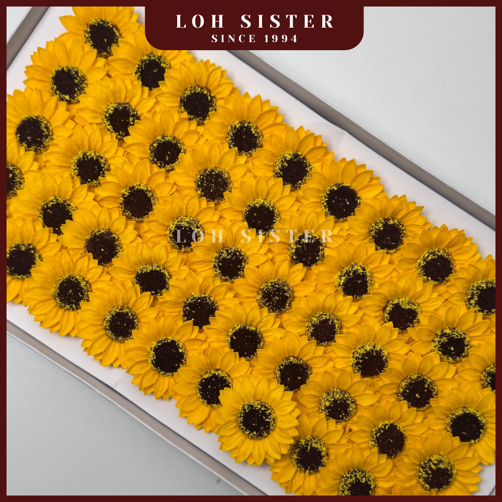 LohSister AAA Sunflower Fragrant Scented Soap Flower 向日葵香皂花