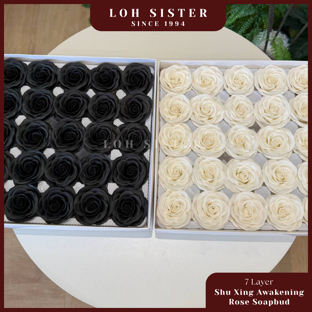 LohSister AAA 7 Layer Shu Xing Awakening Rose Soapbud 七层苏醒香皂花
