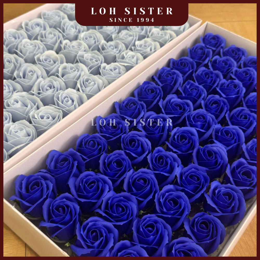 LohSister AAA 3 Layer Rose Fragrant Scented Soap Flower