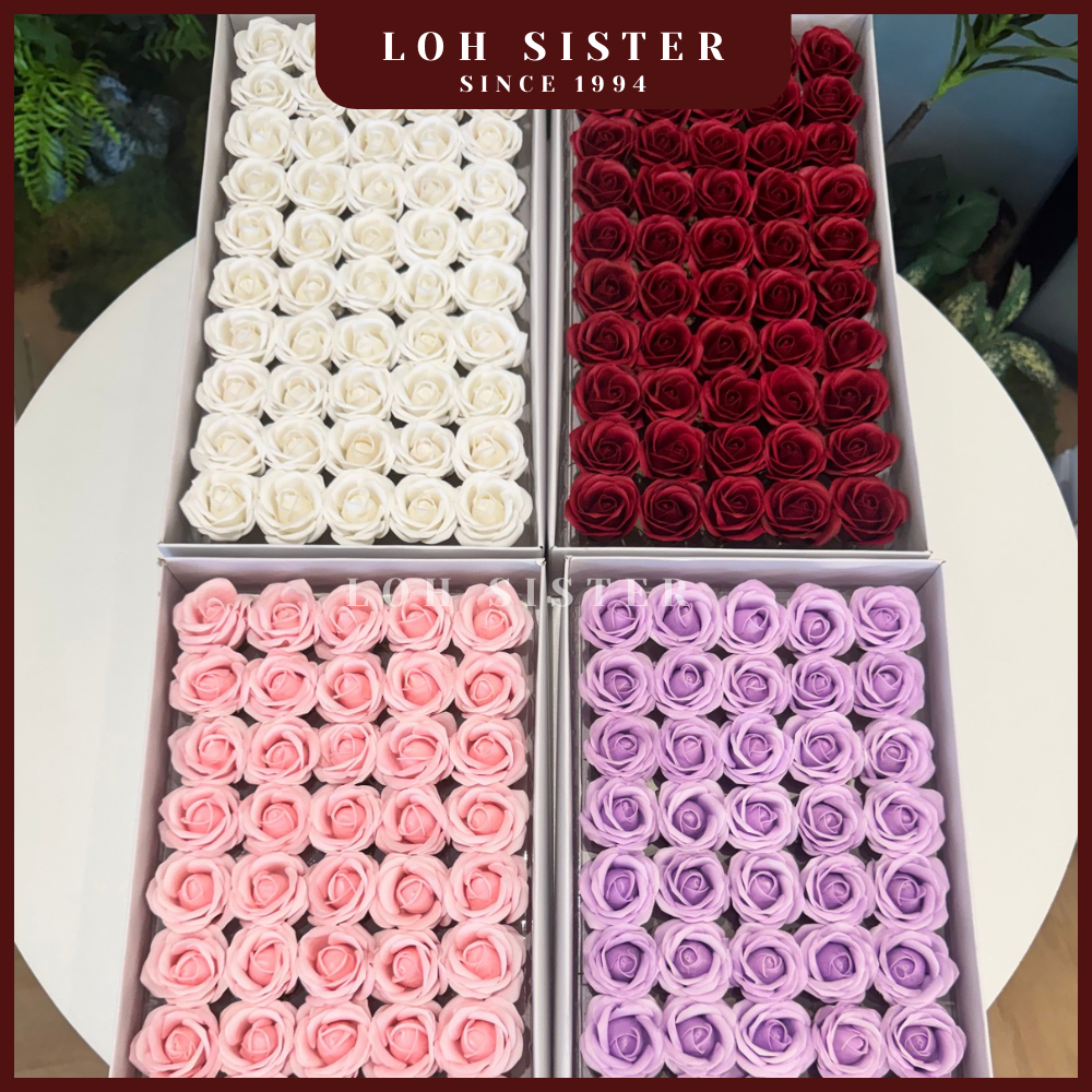 LohSister AAA Mini Rose Soapbud Soap Flower 迷你玫瑰香皂花