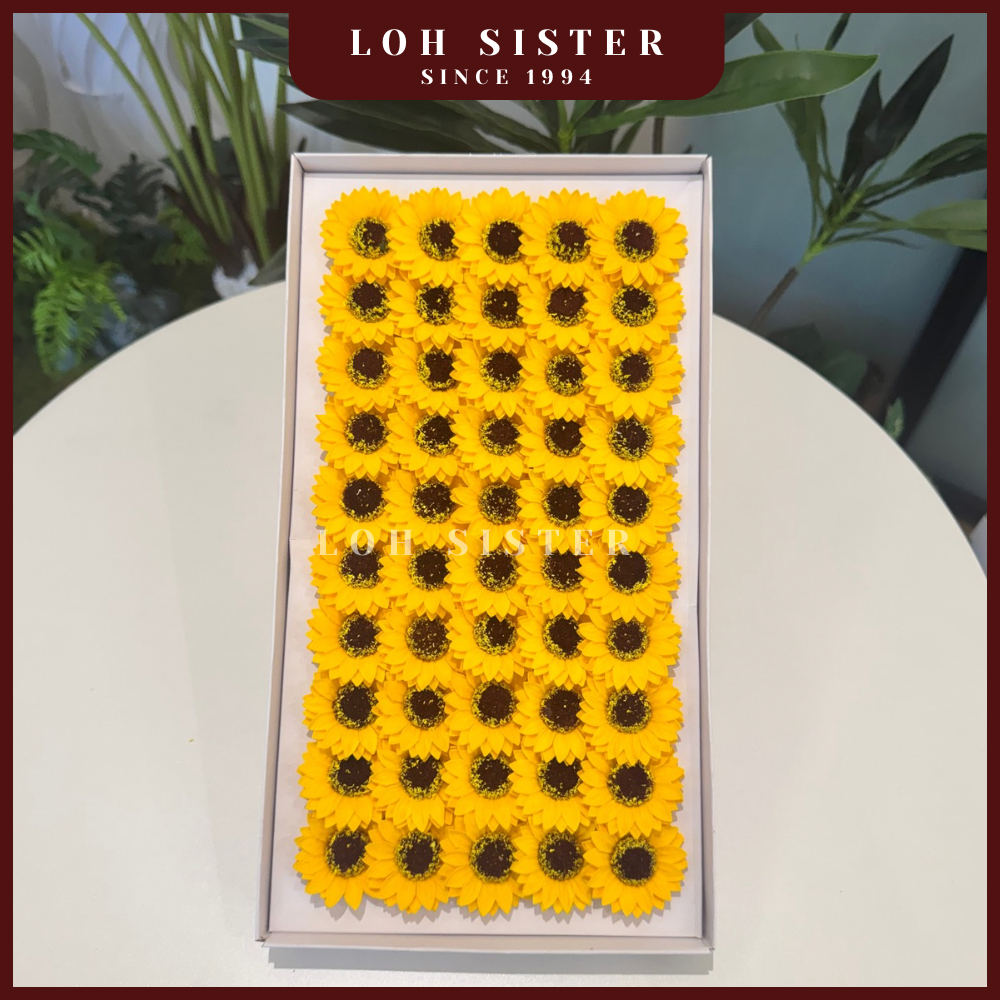 LohSister AAA Small Sunflower  Fragrant Scented Soap Flower 非洲菊雏菊香皂花