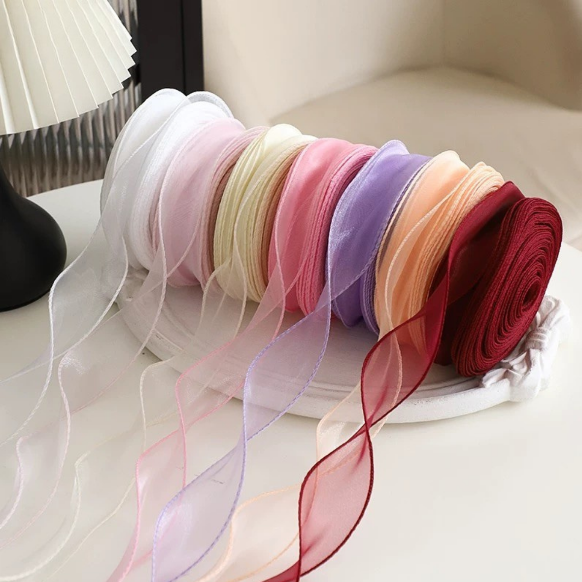 LohSister 4cmx28yard Fishtail Ribbon