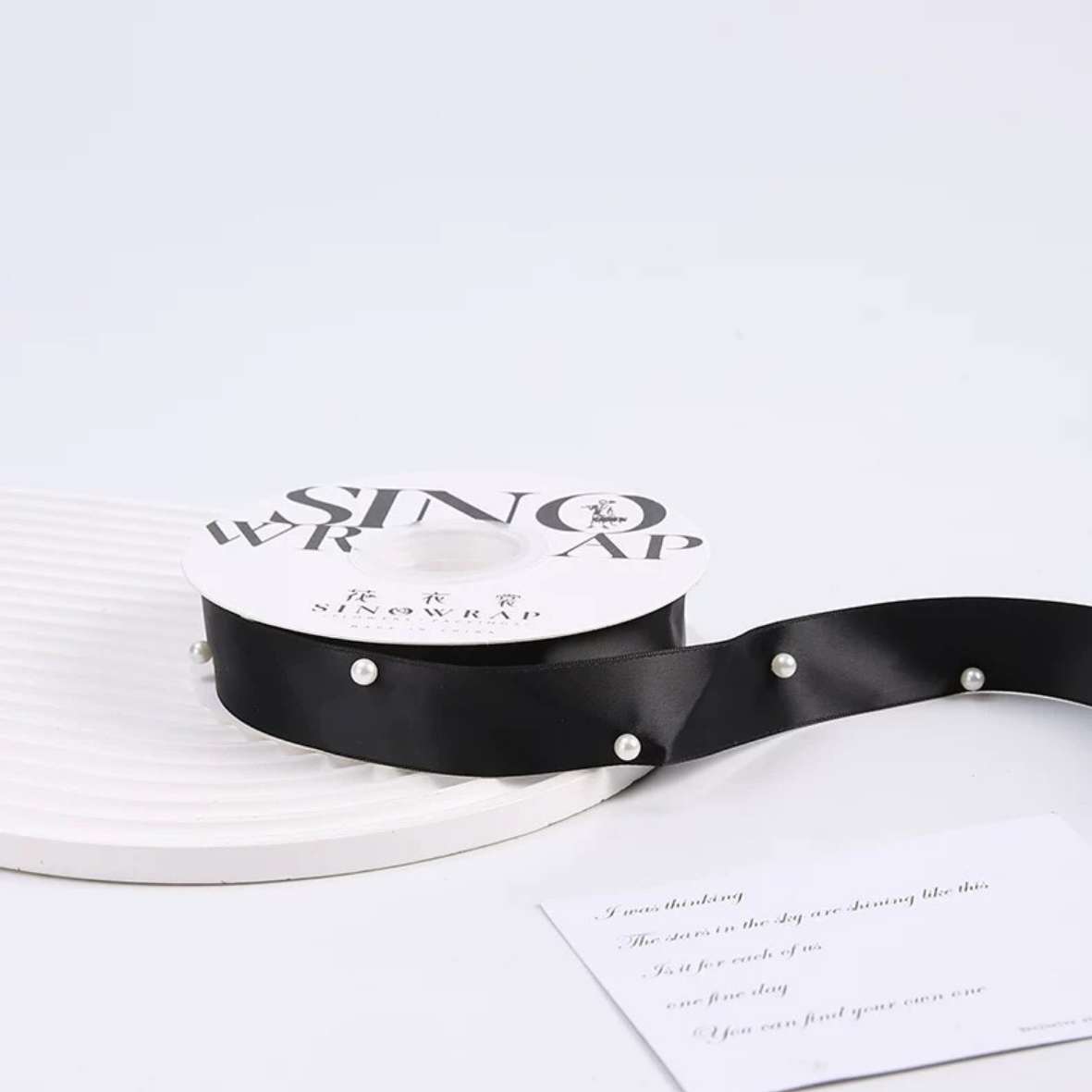 LohSister 2.5CM / 3.8CM Pearl Girl Ribbon