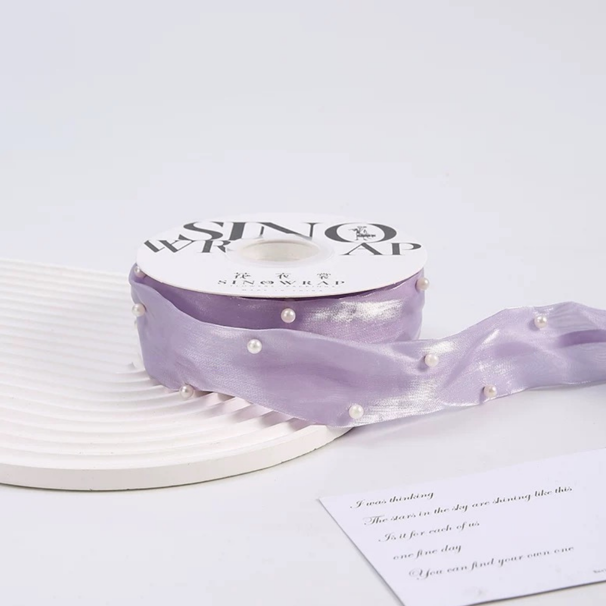 LohSister 2.5CM / 3.8CM Pearl Girl Ribbon