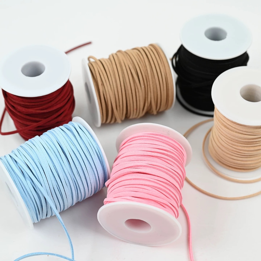 LohSister 3mm x 50yard Leather Rope Roll