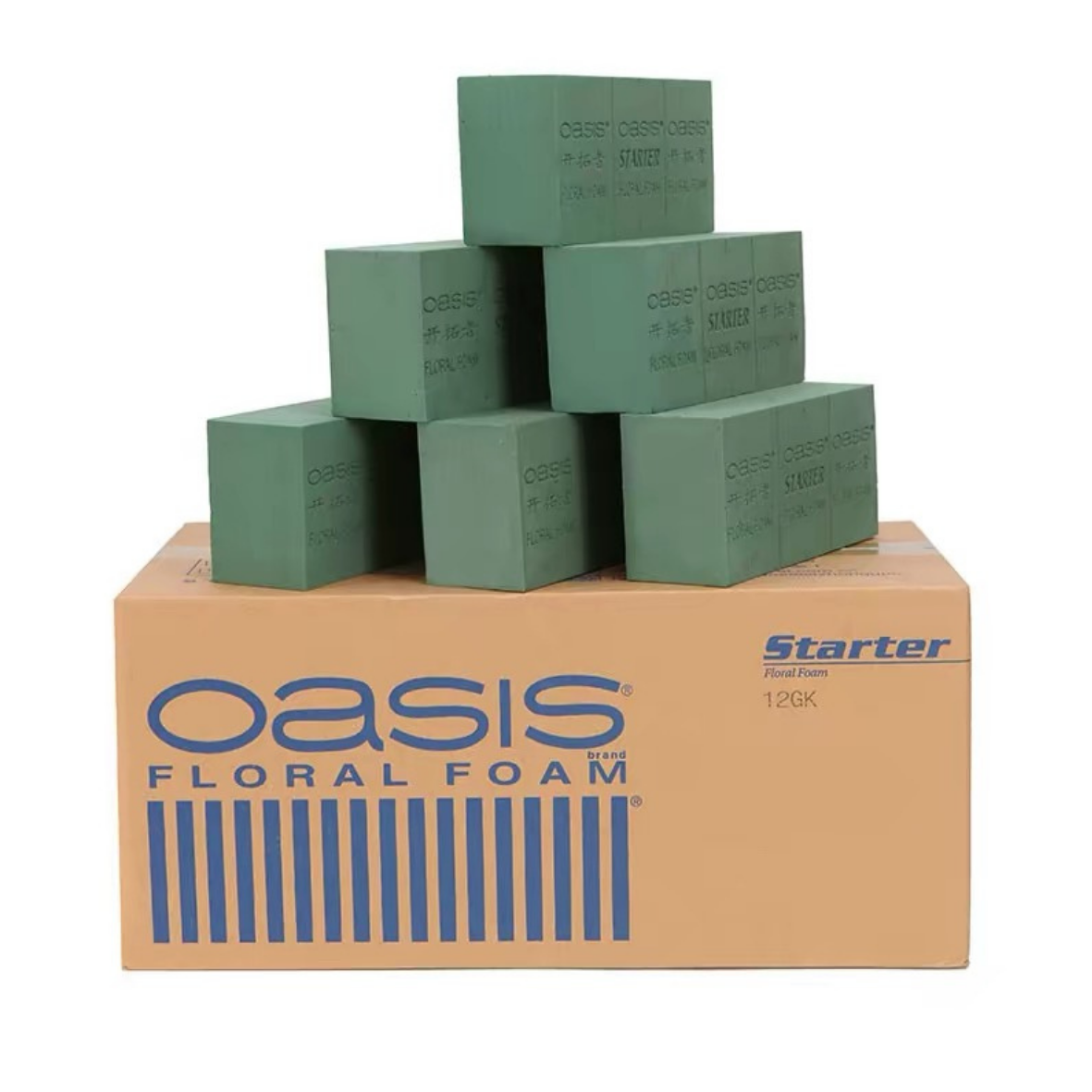 LohSister Oasis Advantage Green Floral Sponge Foam
