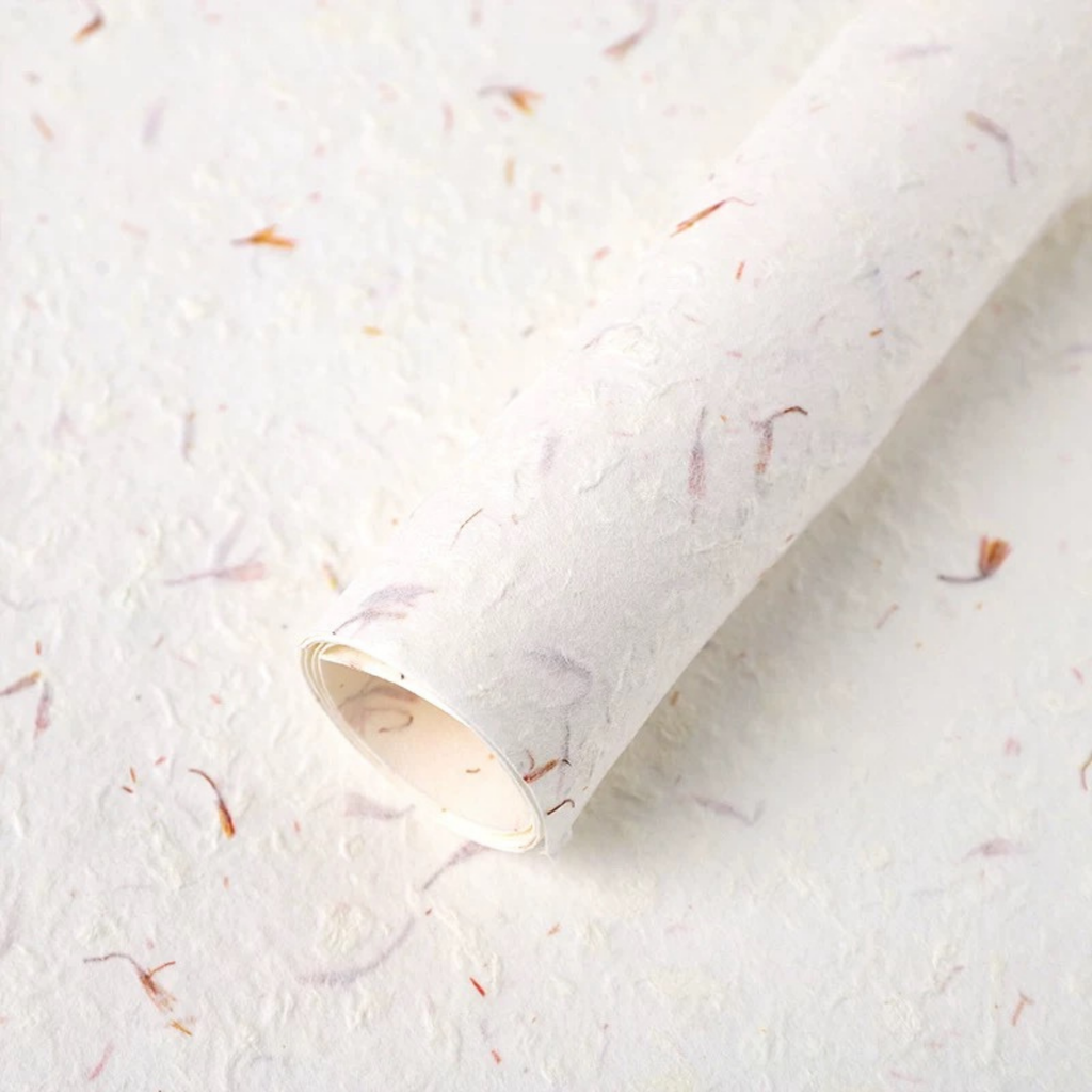 LohSister  5pcs Cotton Petal Wrapping Paper木棉花瓣纸
