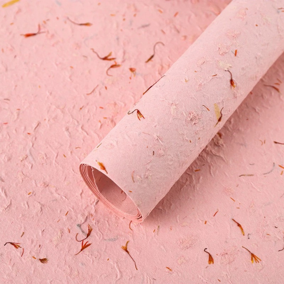 LohSister  5pcs Cotton Petal Wrapping Paper木棉花瓣纸